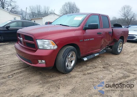 2012 Ram 1500 St z USA, uszkodzony, nr VIN 1C6RD6FT3CS323460